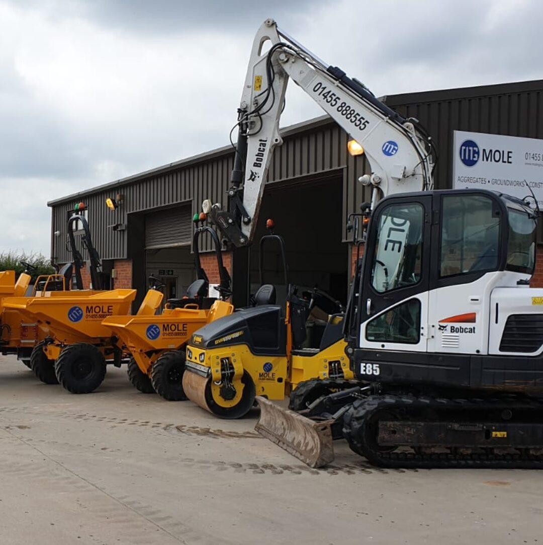 Plant and Machinery, dumpers and excavators