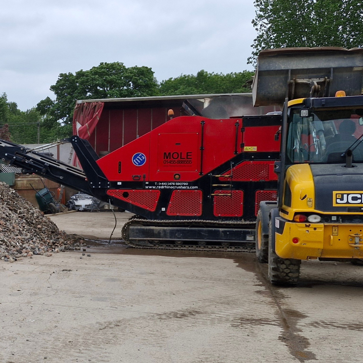 Red rhino crushing type 1 subbase