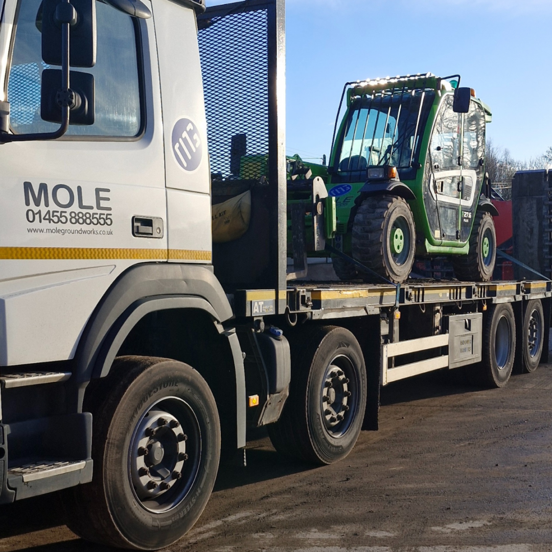 Merlo Telehandler ready for delivery