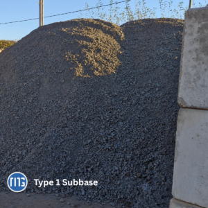 type 1 aggregates used for the sub layer in building and construction